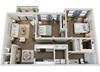 juniper 2x1 1050 sf